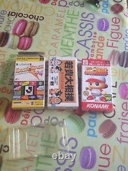 Lot Console Super Famicom - 24 Complete Games In Very Good Rare State
