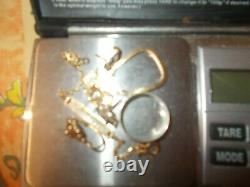 Lot Gold Melted 18k 9.5g Very Good Condition
