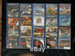 Lot Of 85 Dreamcast Console Games In Very Good Condition And All Complete