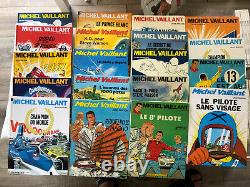 Lot of 19 Michel Vaillant comic books in good / very good condition