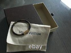 Louis Vuitton Checkered Ebene Bracelet Very Good Condition