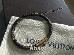 Louis Vuitton Checkered Ebene Bracelet Very Good Condition