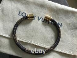 Louis Vuitton Checkered Ebene Bracelet Very Good Condition