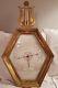 Lyre Barometer Period Restoration 1820 In Golden Wood Very Good Condition
