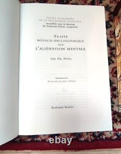 Medical-Philosophical Treatise on Mental Alienation by Pinel. PH Very Good Condition