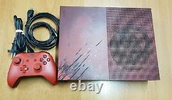 Microsoft Xbox One S 500gb Gears Of War 4 Limited Edition In Very Good Condition