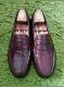 Moccasins Crocodile Leather Men Jm Weston 9d (43) In Very Good Condition