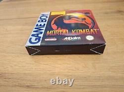 Mortal Kombat Nintendo Gameboy Complete FAH CIB Very Good Condition