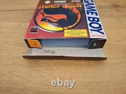 Mortal Kombat Nintendo Gameboy Complete FAH CIB Very Good Condition