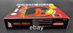 Mortal Kombat Nintendo Gameboy Complete PAL CIB Very Good Condition