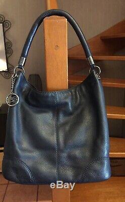 Mother's Day Lancel French Navy Flair Bag (midnight) Very Good Condition