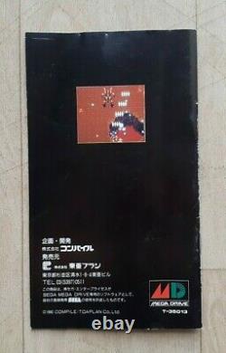Musha Aleste Sega Megadrive Mega Drive Ntsc-j Jap Japan Very Good State