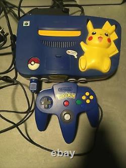 N64 Nintendo 64 Pikachu In Box In Very Good Unserved State Full