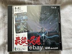 NINJA SPIRITS PC Engine In Very Good Condition