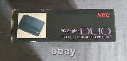 Nec Pc Engine Duo Super Cd-rom2 In Box Very Good State & Testee