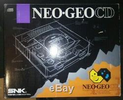 Neo Geo CD Console, 2 Controllers In Very Good Condition