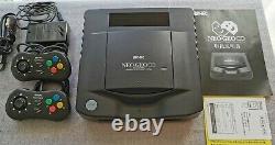 Neo Geo CD Ntsc Console Serial Matching Very Good Condition