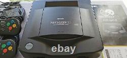 Neo Geo CD Ntsc Console Serial Matching Very Good Condition