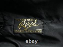 Nice Vintage Jacket Astrakhan Rizal Size 40 / Fox Border Very Good Condition
