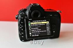Nikon D850 Numeric 45.7mp Slr Dslr Camera-black / Very Good Etat 26400 Shoots