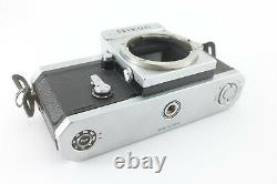 Nikon F Eye-level Tested And Functional Silver Apparatus In Very Bon Status