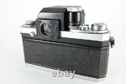 Nikon F Photomic Ftn Tested, Functional, Silver Camera Very Good State