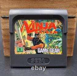 Ninja Gaiden SEGA Game Gear PAL Complete in Box Very Good Condition