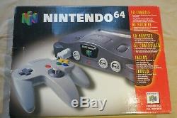 Nintendo 64 Console - In Complete Box And Very Good Condition