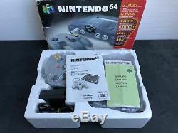 Nintendo 64 Console Nus-001 (eng) Fah Very Good