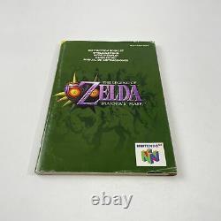 Nintendo 64 The Legend Of Zelda Majora's Mask Eur Very Good Condition