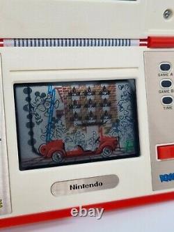 Nintendo Game And Watch Mickey And Donald In Box Very Good Condition Version Jap