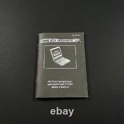 Nintendo Game Boy Advance Sp Black Eur Very Good Condition
