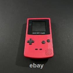 Nintendo Game Boy Color Console Pink Eur Very Good Condition