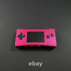 Nintendo Game Boy Console Micro Pink Eur Very Good Condition