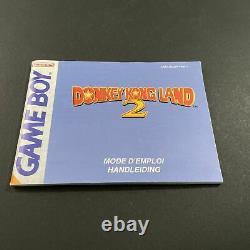 Nintendo Game Boy Donkey Kong Land 2 Fah Very Good Condition