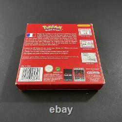 Nintendo Game Boy Pokemon Nfra Red Version Very Good