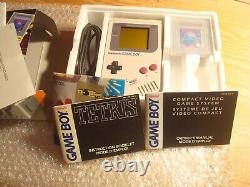 Nintendo Game Boy Tetris Pack Fr Fah Very Good Rare State French Original Paper