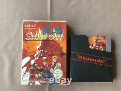Nintendo Nes Blue Shadow Fra In Good Condition View Even Very Good Full Condition
