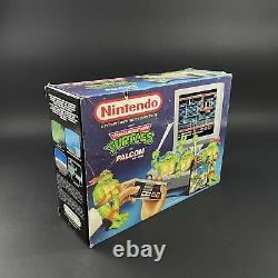 Nintendo Nes Console Pack Teenage Mutant Hero Turtles Fra Very Good Condition