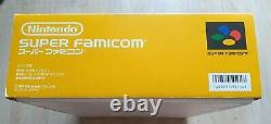 Nintendo Super Famicom Sfc Shvc-001 Console In Full Box Very Good Condition