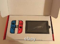 Nintendo Switch Neon Console, 32gb, Blue And Red Joy-con Very Good State