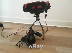 Nintendo Virtual Boy Console In Very Good Condition + Battery Pack + 3 Games