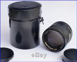 Objective Canon Fd 85mm 11.8 Very Good Condition