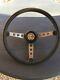 Old Quillery Vintage Steering Wheel For Renault R8 Gordini Car. Very Good State