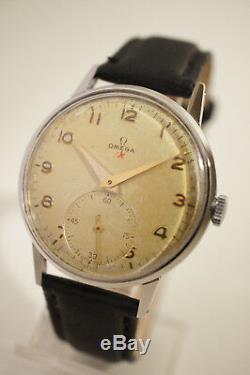 Omega Steel, 35 Mm, Caliber 30t2, Very Good Condition, 1946