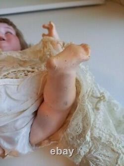 Original Armand Marseille Doll In Porcelain Very Good Condition