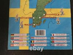 Panini Empty Album Empty Euro Sweden 1992 92 Foot Not Mint Tres Bon Etat Rare 2