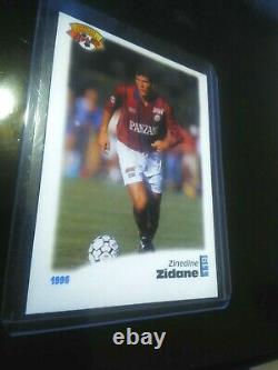 Panini Zidane 1996 X2 Bordeaux Cards - France Very Good Etat