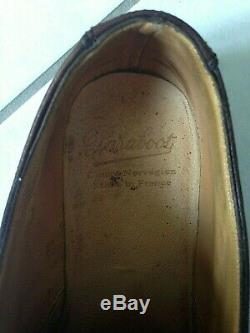 Paraboot Shoes Chambord 7 Brown Leather, Very Good Condition / Leather Shoes