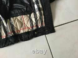 Parka Long Coat Burberry Brit Size XL Black Very Good Condition 895
